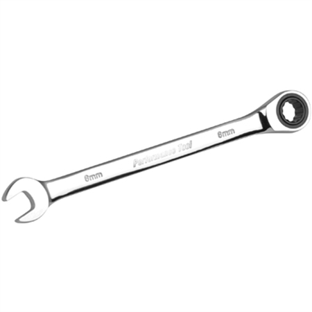 PERFORMANCE TOOL 8mm Ratcheting Wrench W30348